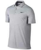Nike Men's Mobility Dri-fit Embossed Golf Polo