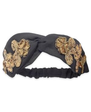 I.n.c. Sequined Turban Headband, Created For Macy's