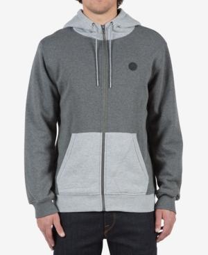 Volcom Men's Single Stone Colorblocked Full-zip Hoodie With Fleece Lining