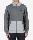 Volcom Men's Single Stone Colorblocked Full-zip Hoodie With Fleece Lining