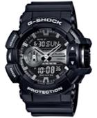 G-shock Men's Analog-digital Black Resin Strap Watch 55x52mm Ga400gb-1a