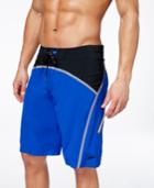 Speedo Men's Colorblocked Bonded Tech Boardshorts