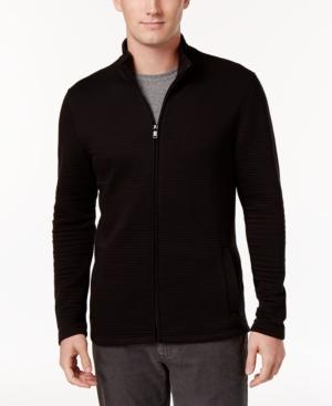 Alfani Men's Textured Zip-front Jacket, Only At Macy's