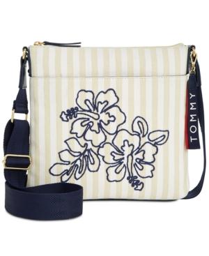 Tommy Hilfiger Classic Floral Canvas Small Crossbody