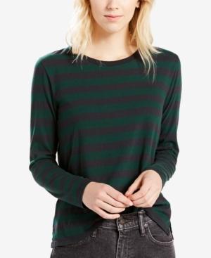 Levi's Cotton Long-sleeve Striped T-shirt