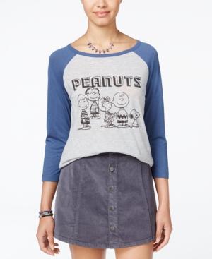 Peanuts Juniors' Graphic Baseball T-shirt