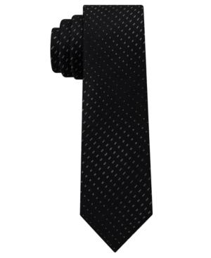 Calvin Klein Men's Neat Skinny Silk Tie
