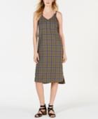 Hurley Juniors' Cotton Plaid Dress