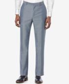 Perry Ellis Men's Iridescent Twill Flat-front Pants