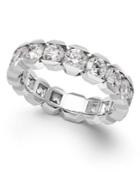 Diamond Box Eternity Band In 14k White Gold (3 Ct. T.w.)