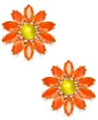 Kate Sade New York Flower Stud Earrings