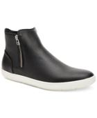 Calvin Klein Men's West Tumbled Leather Zip Boots Men's Shoes