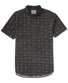 Billabong Men's Jetson Geo-print Cotton Shirt