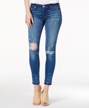 Hudson Jeans Krista Ripped Skinny Jeans