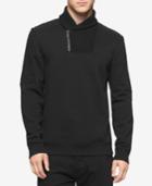 Calvin Klein Men's Quilted Fleece Shawl-collar Sweater, A Macy's Exclusive Style