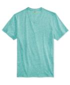 Club Room Men's Rib Knit V-neck Heathered T-shirt, Only At Macy's