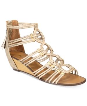 Report Maple Wedge Dress Sandals Women's Shoes