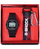 G-shock Men's Digital Black Resin Watch 42.8 Gift Set, Created For Macy's