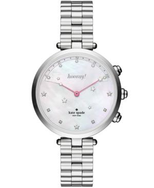 Kate Spade New York Women's Holland Slim Stainless Steel Bracelet Hybrid Smart Watch 38mm