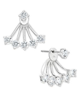 Danori Silver-tone Serendipity Crystal Ear Jackets