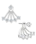 Danori Silver-tone Serendipity Crystal Ear Jackets
