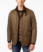 Barbour Men's Tiller Quilted Snap-tab Jacket