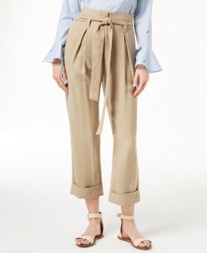 J.o.a. Cuffed Tie-waist Pants