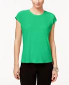 Cece By Cynthia Steffe Short-sleeve High-low Top