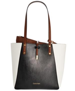 Calvin Klein 2-in-1 Medium Reversible Colorblock Tote