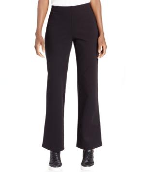 Eileen Fisher Straight-leg Pull-on Ponte Pants, Regular & Petite