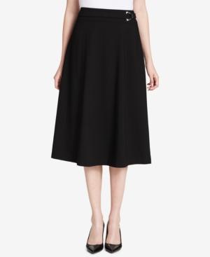 Calvin Klein A-line Midi Skirt