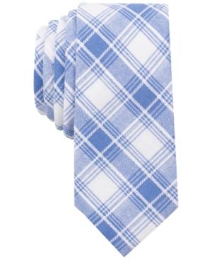 Bar Iii Men's Palmyra Plaid Slim Tie, Created For Macy's
