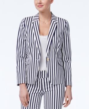 Xoxo Juniors' Striped Boyfriend Blazer