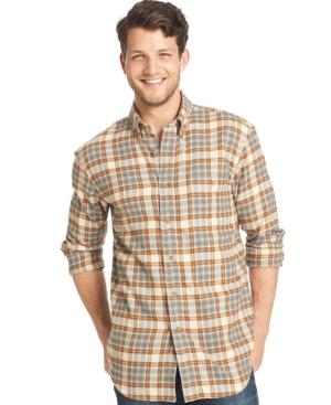 G.h. Bass & Co. Big And Tall Fireside Flannel Long-sleeve Shirt
