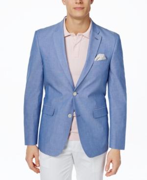 Tommy Hilfigerchambray Classic-fit Sport Coat