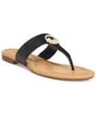 Alfani Women's Holliss Flat Thong Sandals, Only At Macy's Women's Shoes