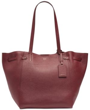 Dkny Ludlow Pebble Leather Tote, Created For Macy's