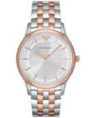 Emporio Armani Men's Lambda Two-tone Stainless Steel Bracelet Watch 43mm Ar11044