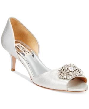 Badgley Mischka Petrina Ii Two-piece Pumps Women's Shoes
