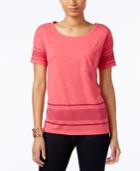Tommy Hilfiger Reese Border-print Top