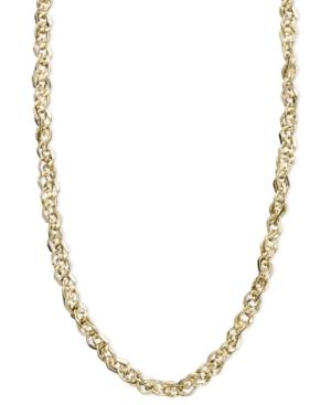 Gold Necklace, 14k Gold 18 Perfectina Chain Necklace