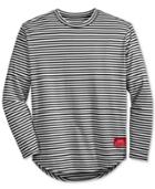 Reason Men's Unisex Long-sleeve Stripe T-shirt