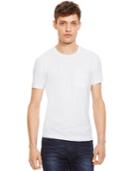Kenneth Cole New York Stretch Crew-neck Pocket T-shirt