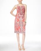 Inc International Concepts Embellished Keyhole Sheath Dress, Only At Macy's