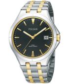 Pulsar Men's Dress Sport Two-tone Stainless Steel Bracelet Watch 38mm Pxh909