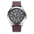 Men's Esq0070 Stainless Steel Watch, Grey Dial, Day And Date Windows