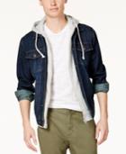 American Rag Men's Layered Hooded Trucker Jacket, Only At Macy's