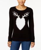 Style & Co. Reindeer Graphic Sweater, Only At Macy's