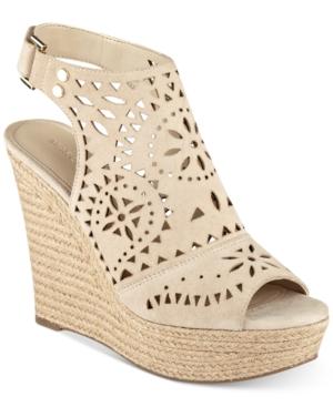 Marc Fisher Harlea Platform Wedge Sandals Women's Shoes