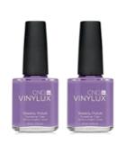 Creative Nail Design Vinylux Lilac Longing Nail Polish Duo (two Items), 0.5-oz, From Purebeauty Salon & Spa